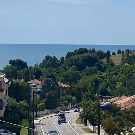 公寓 Numana, 600 Mt Mare Trilocale Con Ampia Terrazza Vista Mare *